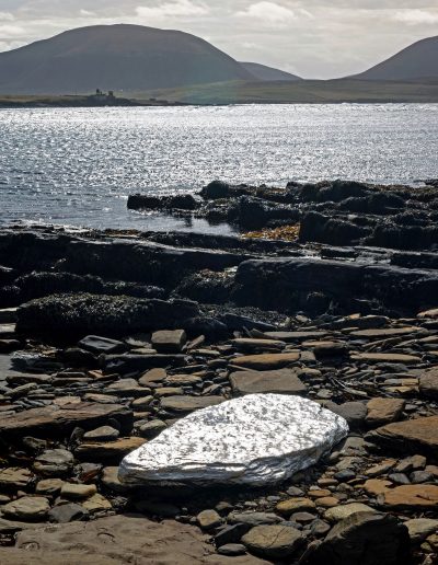 Anne Bevan, Moon Rock, Hoy Sound, 2017. Photograph: Anne Bevan