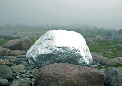 Anne Bevan, Moon Rock, Mohni, 2003. Giclée print.